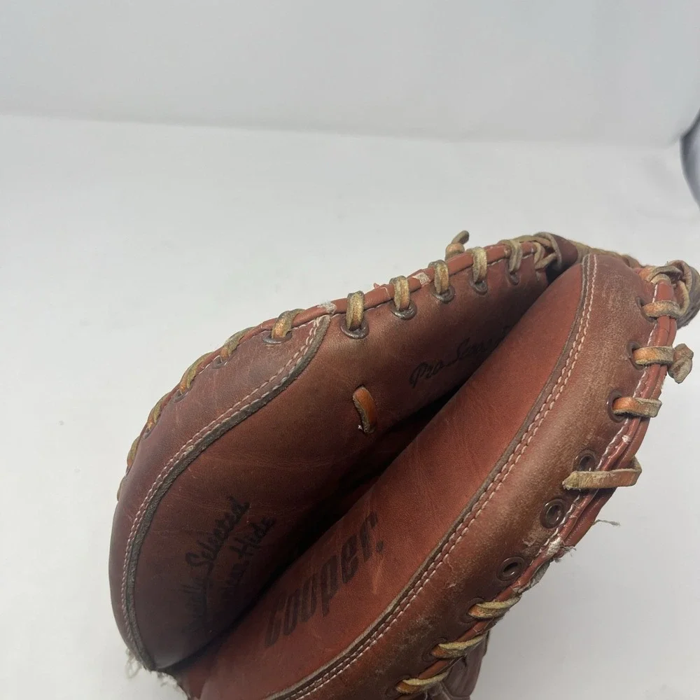 Cooper 243 Black Diamond Baseball Catcher's Glove Mitt LHT Youth Brown